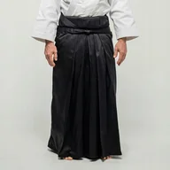 Kimona, stroje i obuwie - Hakama Training FUJIMAE czarna [Rozmiar:: 26 / 175 cm] - miniaturka - grafika 1