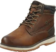 Kozaki damskie - TOM TAILOR Męskie 4280210009 modne kozaki, Rowki, 44 EU - miniaturka - grafika 1