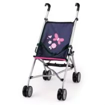 Bayer Design Wózek dla lalek kolor niebiesko-różowy 30113 - Wózki dla lalek - miniaturka - grafika 1