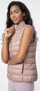 DAMSKA KAMIZELKA PUCHOWA BEZRĘKAWNIK 4F DJAF091 83S S - Kamizelki damskie - miniaturka - grafika 1