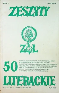 Zeszyty literackie 50 nr 2 / 1995 - Książki o kulturze i sztuce - miniaturka - grafika 1