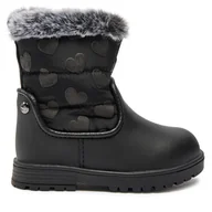Buty dla dziewczynek - Śniegowce Mayoral 42482 Czarny - miniaturka - grafika 1