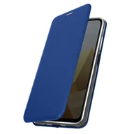 Etui i futerały do telefonów - Etui Folio do uchwytu na kartę Xiaomi Poco M5 Podstawka wideo w kolorze niebieskim - miniaturka - grafika 1