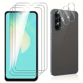 Inne - TEMU 6-w-1 Ochronny Ochraniacz Ekranu Ze Szkła Odpornej Na Zarysowania Dla Samsunga Dla for galaxy A56, A36, A26, A16, A06 - Ochrona Obiektywu Kamery - miniaturka - grafika 1