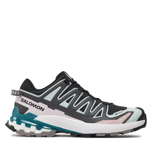 Trekkingi Salomon Xa Pro 3D V9 Gore-Tex L47119100 Czarny - Buty trekkingowe damskie - miniaturka - grafika 1