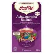 Herbata - Yogi Tea Ashwagandha Balance Bio 17 X 2 G - miniaturka - grafika 1