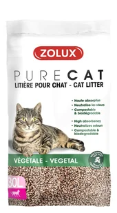 Zolux Purecat 30L żwirek roślinny, 100% naturalny - Żwirek dla kotów - miniaturka - grafika 1