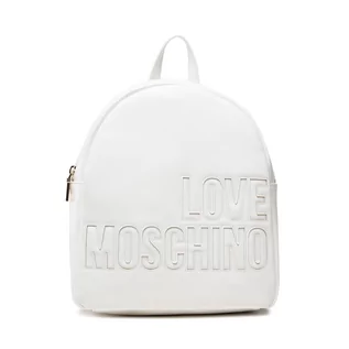 Torebki damskie - Love Moschino Plecak JC4360PP0EKH0100 Bianco - grafika 1