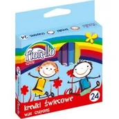 Przybory szkolne - KW Trade Kredki świecowe 24 kolory - miniaturka - grafika 1