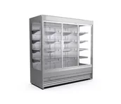 Szafy i witryny chłodnicze - Regał chłodniczy VERMELLO z drzwiami 1330 mm - miniaturka - grafika 1