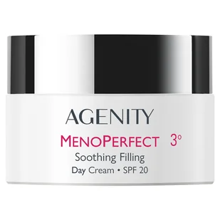 Agenity 3° MenoPerfect, łagodzący krem wypełniający na dzień, SPF 20, 50 ml - Kosmetyki do pielęgnacji twarzy męskie - miniaturka - grafika 1
