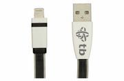 Kable - Kabel TB Lightning-USB czarny, certyfikat MFi 1m - miniaturka - grafika 1