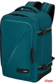 Plecaki - Plecak kabinowy American Tourister Take2Cabin S - Totally Teal - miniaturka - grafika 1