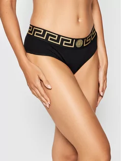 Majtki damskie - Versace Figi brazylijskie AUD01071 Czarny - grafika 1