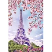 Malowanie po numerach - Norimpex Malowanie po numerach. Wieża Eiffla 40 x 50 cm - miniaturka - grafika 1
