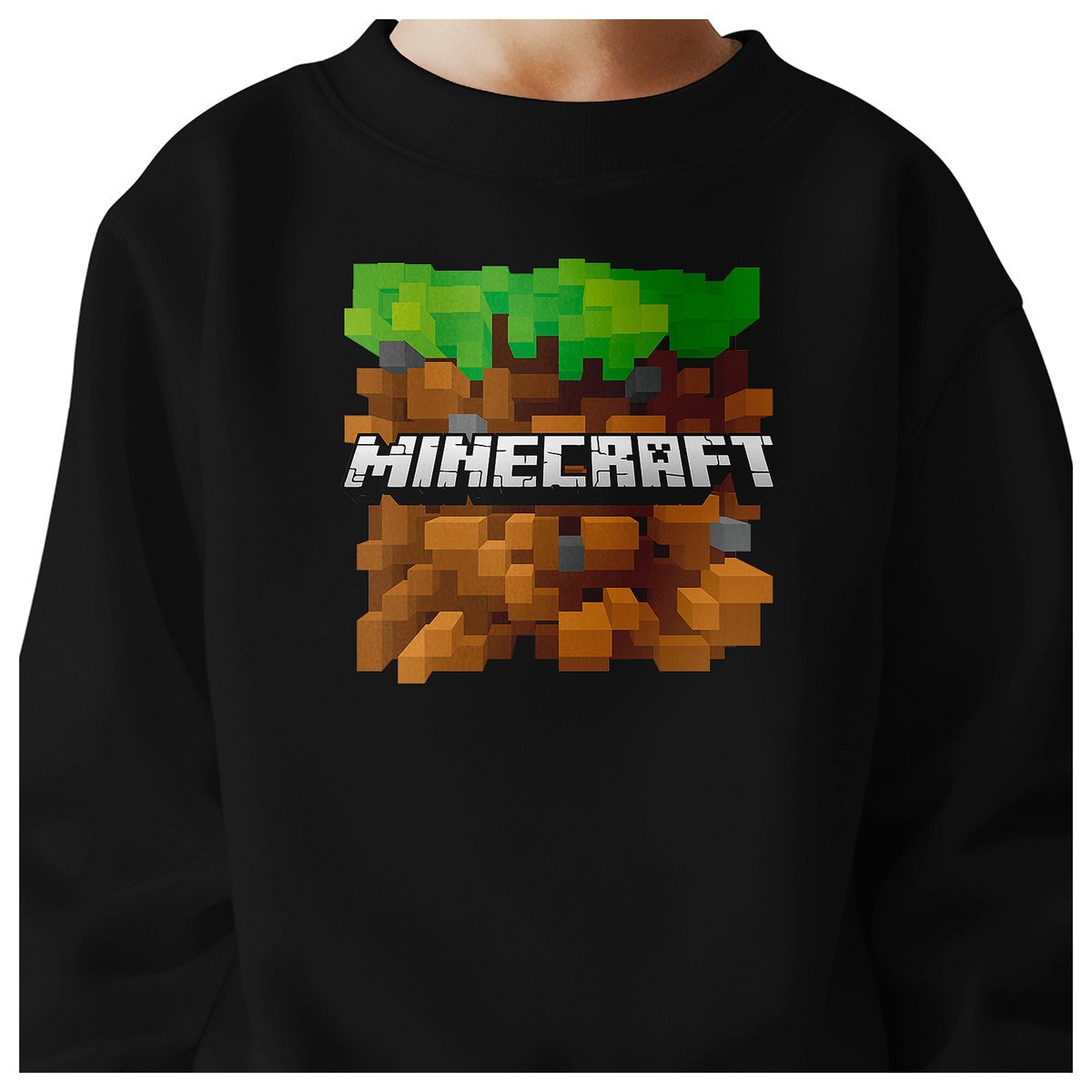 BLUZA DZIECIĘCA MINECRAFT 134-140 DLA DZIEWCZYNKI CHŁOPCA JAKOŚĆ