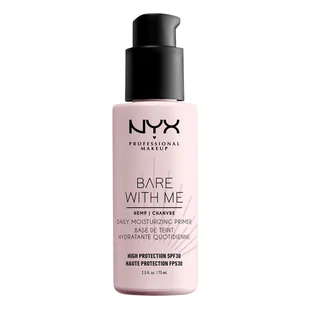 NYX Professional Makeup Professional Makeup - Bare With Me Hemp Chanvre - Daily Moisturizing Primer - Nawilżająca baza pod makijaż - 75 ml - Bazy pod makijaż - miniaturka - grafika 3