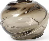 Wazony i flakony - Wazon Water Swirl okrągły szary - miniaturka - grafika 1