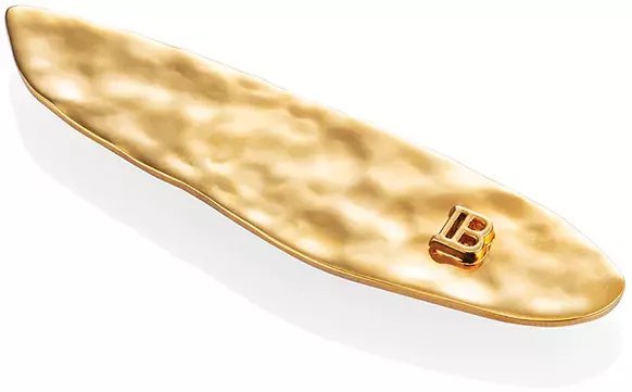Balmain Balmain, Printemps Leaf, Hair Clip, Gold For Women