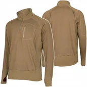 Pozostała odzież narciarska - Bluza Termiczna Termoaktywna Texar Taktyczna Polar Oddychająca Coyote S - miniaturka - grafika 1