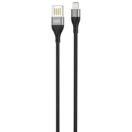Kable - XO XO kabel NB188 USB - Lightning 2.4A 1,0m szary dwustronne USB 8_2274971 - miniaturka - grafika 1