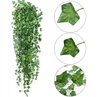 Sztuczne kwiaty - SZTUCZNY BLUSZCZ X 6 SZTUK NA ŚCIANĘ BALKON GIRLANDA SZTUCZNE LIŚCIE 12 M - miniaturka - grafika 1