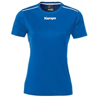 Koszulki i topy damskie - FanSport24 Kempa piłka ręczna poliester koszulka z krótkim rękawem trening top kobiety ciemnoniebieski rozmiar L 200235009 - miniaturka - grafika 1