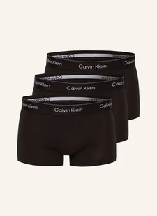 Calvin Klein Bokserki Icon Cotton Stretch Low Rise, 3 Szt. schwarz - Majtki damskie - miniaturka - grafika 1