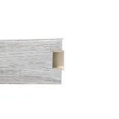 Listwy przypodłogowe - Arbiton Listwa przypodłogowa LARS 70 mm dąb skandynawski - miniaturka - grafika 1