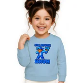 Bluzy dla dziewczynek - BLUZA DZIECIĘCA 67 SIX SEVEN BRUH DLA CHŁOPCA DZIEWCZYNKI 110-116 - miniaturka - grafika 1