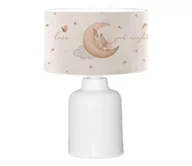 Wyposażenie pokoiku dziecięcego - Dziecięca lampka CANDY 1xE27/40W/230V biała/beżowa - miniaturka - grafika 1