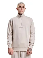 Swetry męskie - Bestseller A/S Jorvesterbro Sweat Quarter Zip Hn Sn sweter męski, Moonbeam, XXL - miniaturka - grafika 1