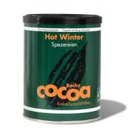 Kakao i czekolada - Cocoa CZEKOLADA DO PICIA HOT WINTER FAIR TRADE BEZGLUTENOWA BIO 250 g - BECKS COCOA - miniaturka - grafika 1