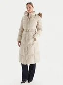 Płaszcze damskie - Guess Płaszcz zimowy W5BL29 W2802 Brązowy Regular Fit - miniaturka - grafika 1