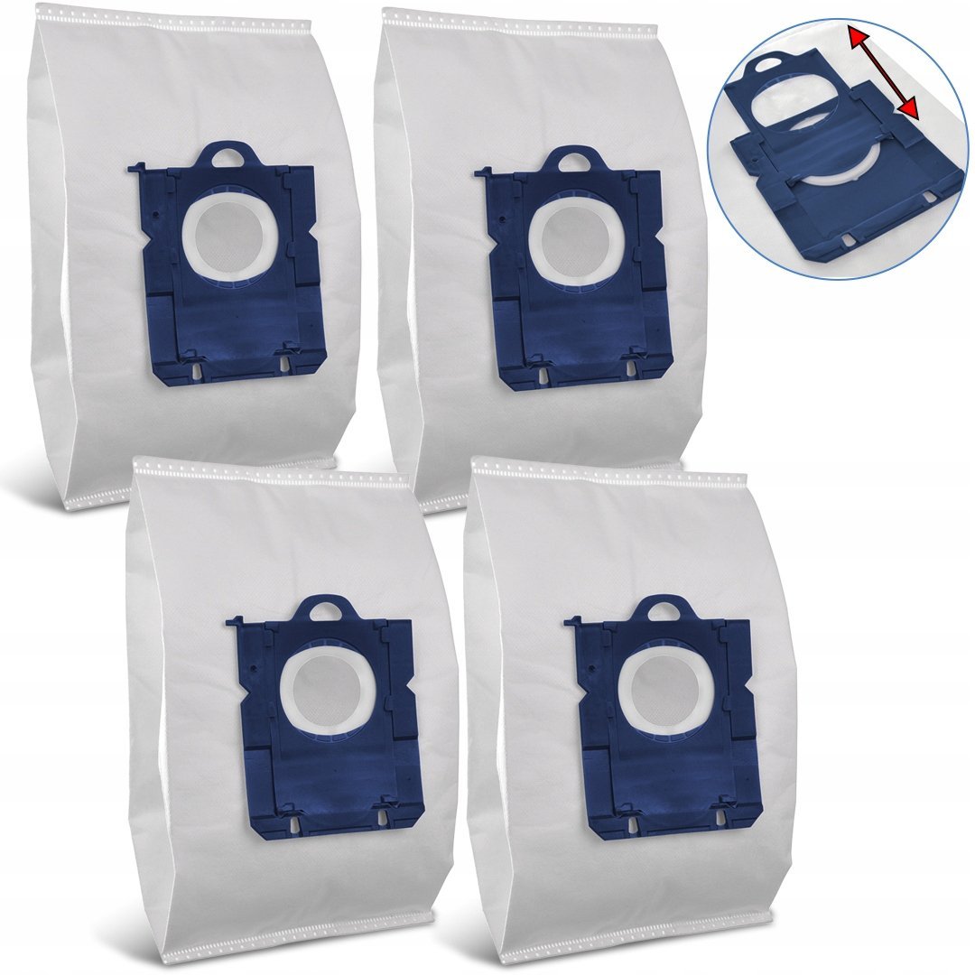 4x WORKI DO ODKURZACZA ELECTROLUX PHILIPS S-BAG ELEKTROLUX ZAMIENNIK E201SM