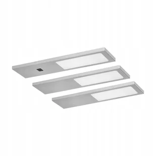 Plana zestaw 3 lamp podszafkowych Led 3x4W 3x240lm 4000K włącznik bezdotyk - Taśmy LED - miniaturka - grafika 1