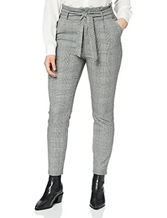 VERO MODA Vmeva Hr Loose Paperbag Check Pant Noos spodnie damskie - Spodnie damskie - miniaturka - grafika 1