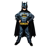 Balony i akcesoria - Strój, Kostium Przebranie Batman Czarny 8-10 Lat - miniaturka - grafika 1