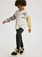 Spodenki dla niemowląt - Reserved - Bawełniane legginsy - czarny - miniaturka - grafika 1