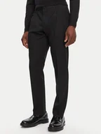 Spodnie męskie - Dolce&Gabbana Spodnie materiałowe GY6UET FU27J N0000 Czarny Regular Fit - miniaturka - grafika 1