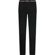 Spodnie sportowe damskie - CALVIN KLEIN JEANS Legginsy | Slim Fit - miniaturka - grafika 1