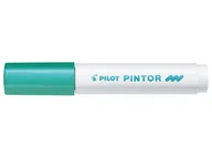 Przybory szkolne - Pilot Marker permanentny okrągły Pintor M Ptmmg zielony Metalc - miniaturka - grafika 1