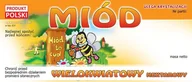 Akcesoria do hodowli zwierząt - Etykiety na Miód Wielokwiatowy (100szt) - wzór E27 - miniaturka - grafika 1