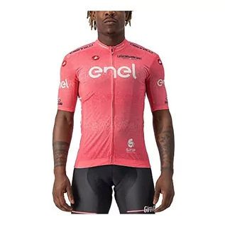 Bluzy męskie - CASTELLI Męska bluza kolarska Giro 105 Competizione, różowa, XXL, róża, XXL - grafika 1
