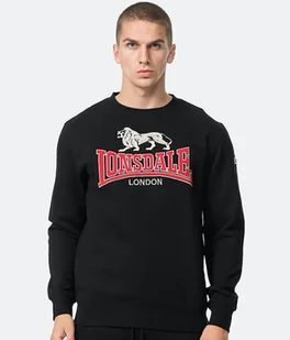 Bluza LONSDALE LAWINS czarna prosta-XXL - Bluzy męskie - miniaturka - grafika 1