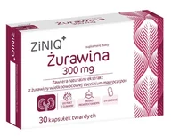 Witaminy i minerały - ZINIQ Żurawina 300 mg, 30 kapsułek - miniaturka - grafika 1