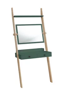 Toaletka Drabinowa LENO 79x183cm Jesion Zielony Butelkowy - Toaletki - miniaturka - grafika 1