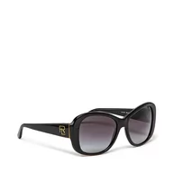 Okulary przeciwsłoneczne - Ralph Lauren Okulary przeciwsłoneczne LAUREN 0RL8144 50018G Shiny Black/Gradient Grey - miniaturka - grafika 1