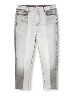 Spodnie damskie - BOSS Damskie spodnie jeansowe, Medium Grey32., 27 - grafika 1