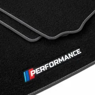 Dywaniki samochodowe - Motos Dywaniki welurowe LOGO do BMW 5 F10 / F11 2010-2013 do wersji przed liftingiem BM10-S4H00920 - miniaturka - grafika 1